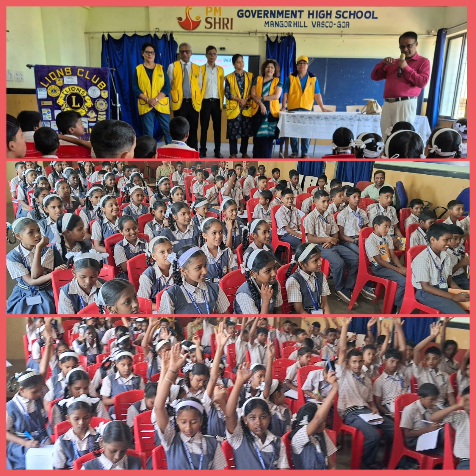 Introductory Vedic Mathematics Workshop by Lions Club of Dabolim