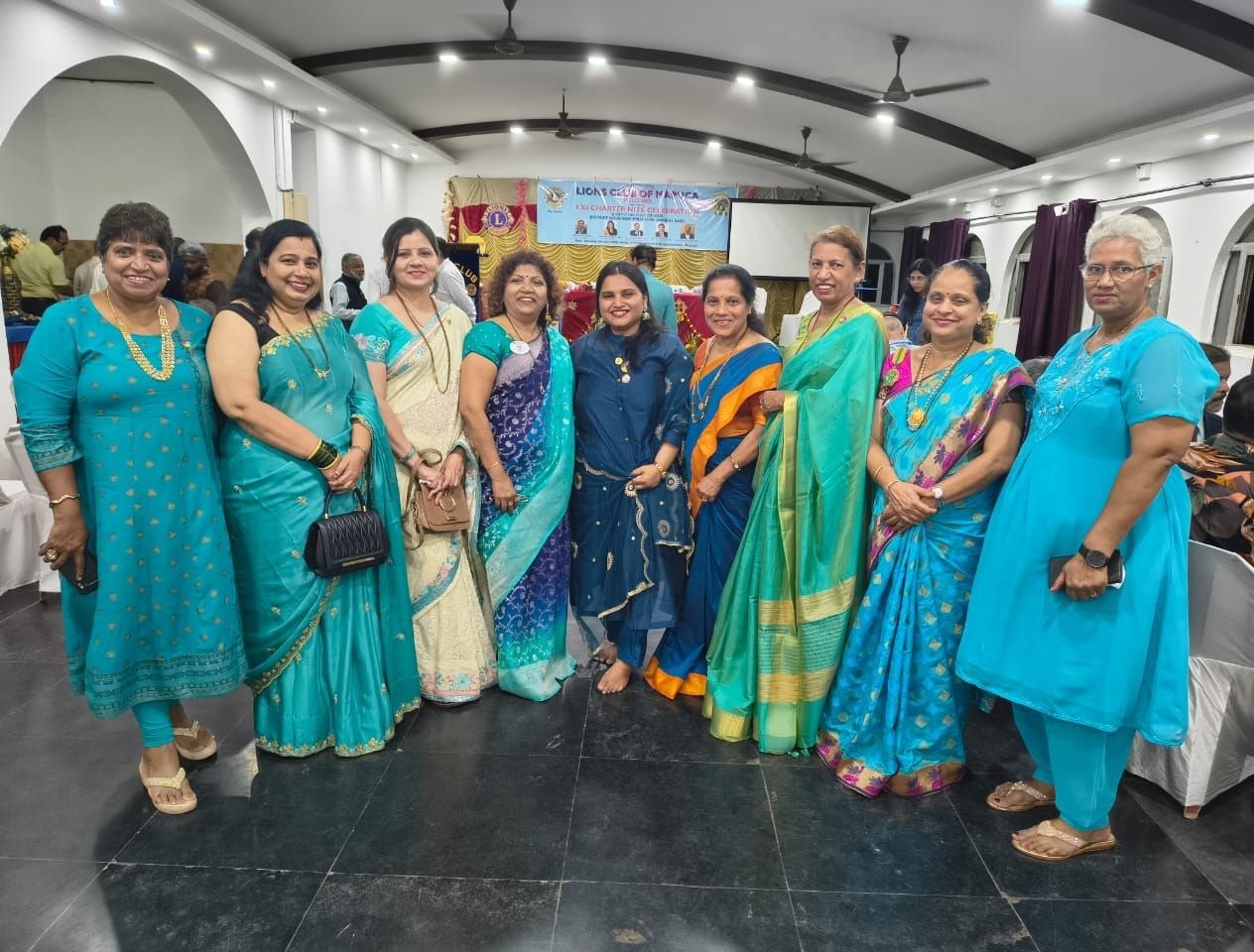 Attended District Governor visit and Charter Nite of Lions Club of  Mapusa 