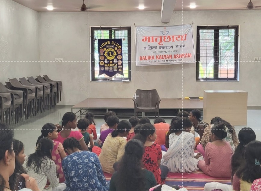 Visit to Balika Kalyan Ashram, Ponda.