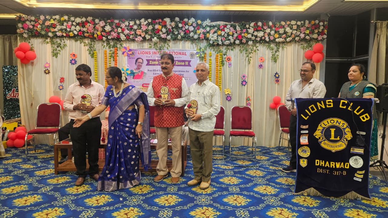 On 3rd May 2026 , the P.S.T. of the Lions Club of Hubli City had the privilege of attending the Zone Socials of Zone II, Region 8, District 317-B, organized by Zone Chairperson MJF Lion Shaila Karagudri at Dharwad.