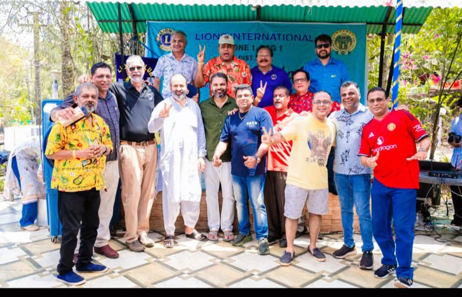 Attended Zone Social of Zone Chairperson Lion Daniel Kurien