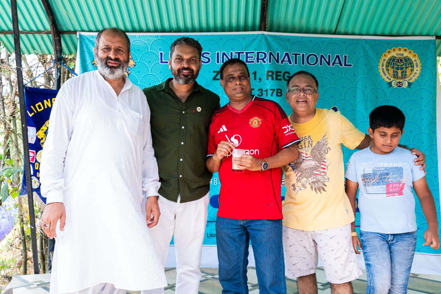 Attended Zone Social of Zone Chairperson Lion Daniel Kurien