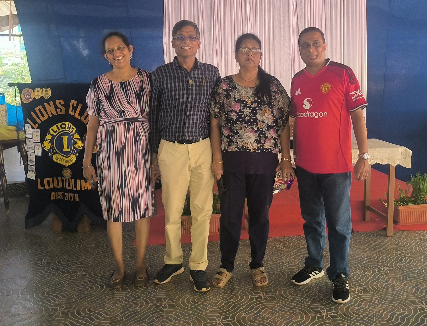 Attended Zone Social of Zone Chairperson Lion Melba Monteiro at Allens Farm at Loutolim