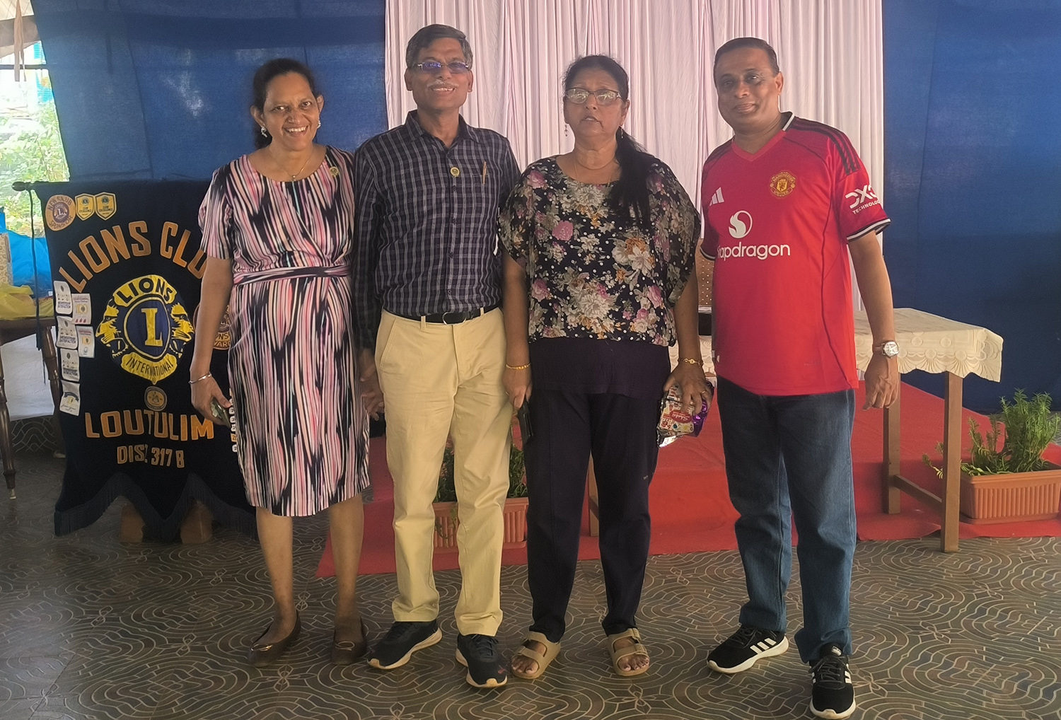 Attended Zone Social of Zone Chairperson Lion Melba Monteiro at Allens Farm at Loutolim