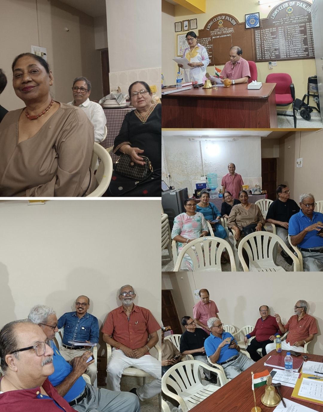 Lions Club of Panjim  conducted their Regular Meeting for the month of May on 6th.
