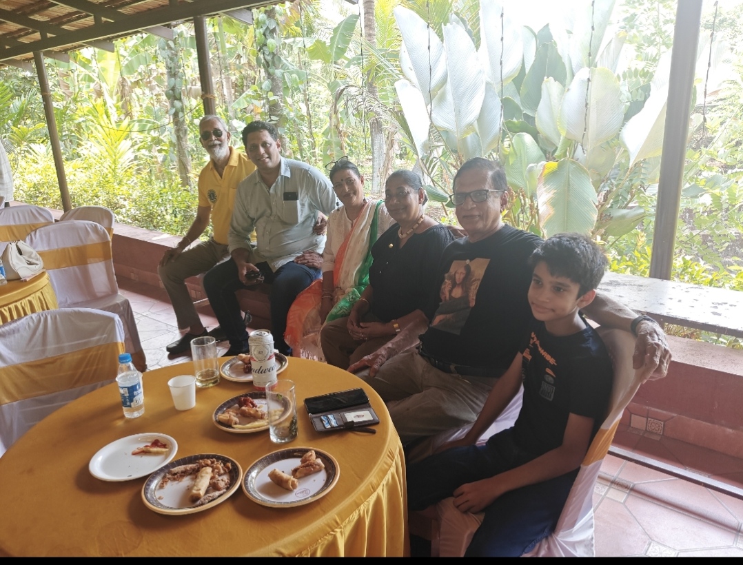 Five members of Lions Club of Panjim attended the Zone Social of Zone Chairperson Lion Sachin Patil hosted by Lions Zclub of Sakhali. 