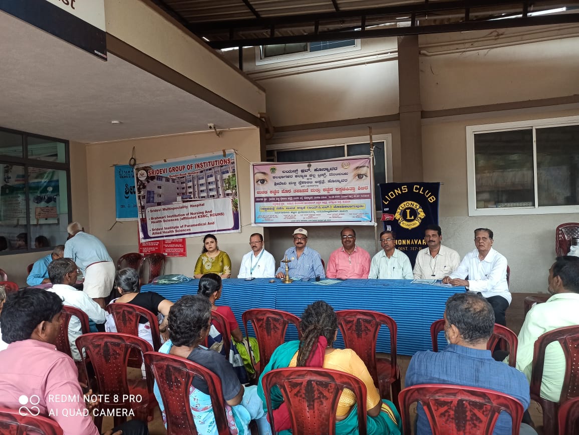 Free Eye check-up camp and operation.