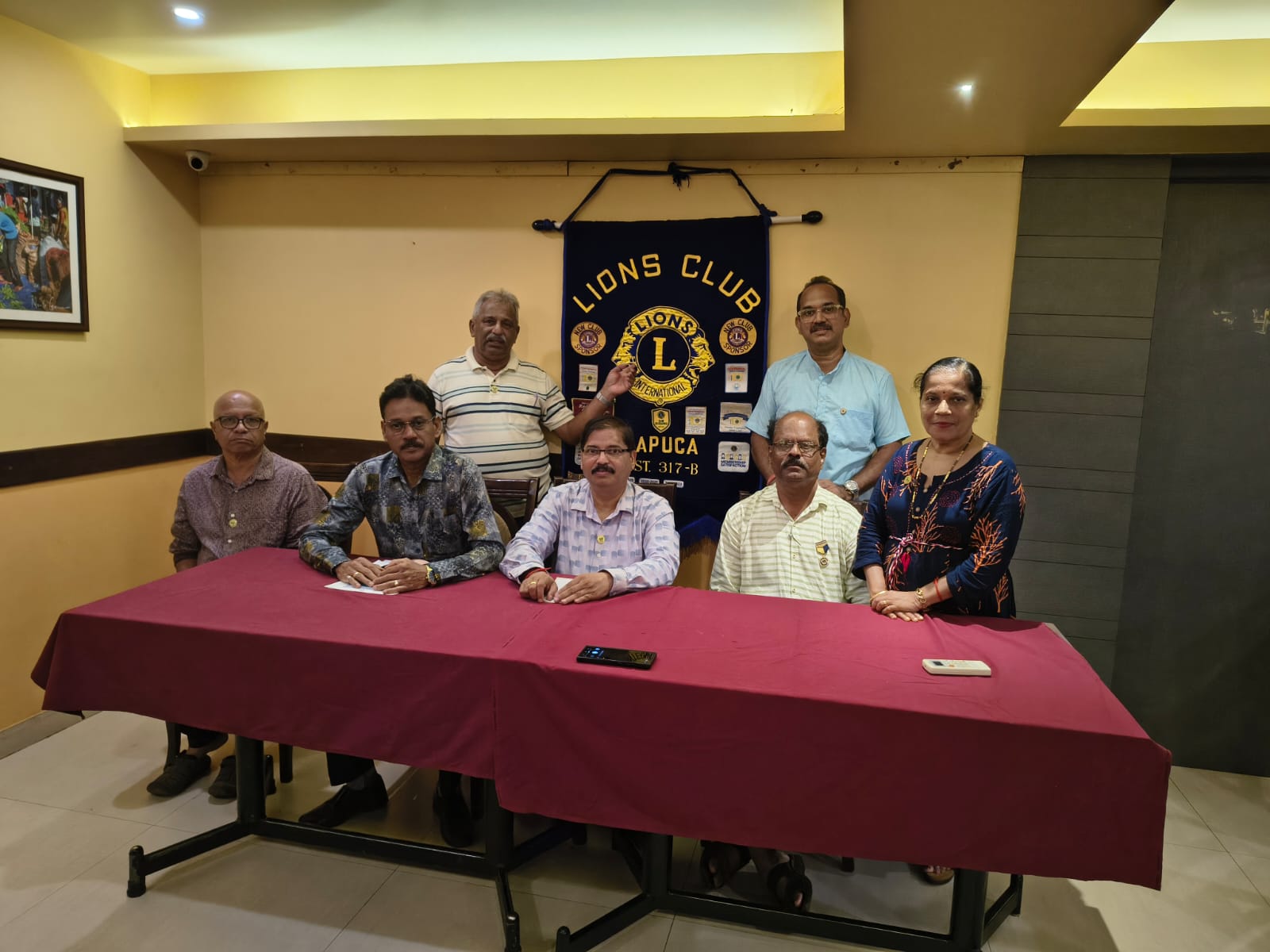 GENERAL BODY MEETING OF LIONS CLUB OF MAPUCA