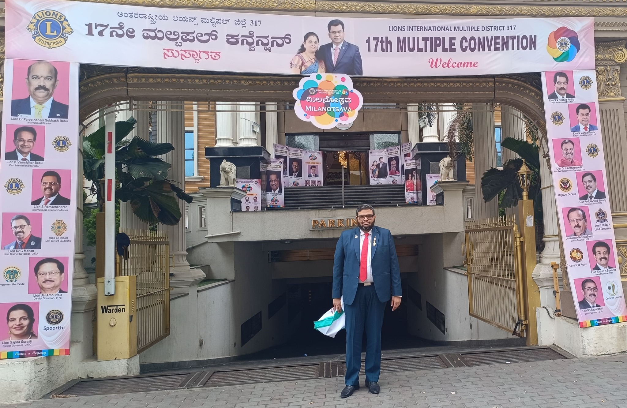 Attended Multiple Annual District Convention at Bangalore