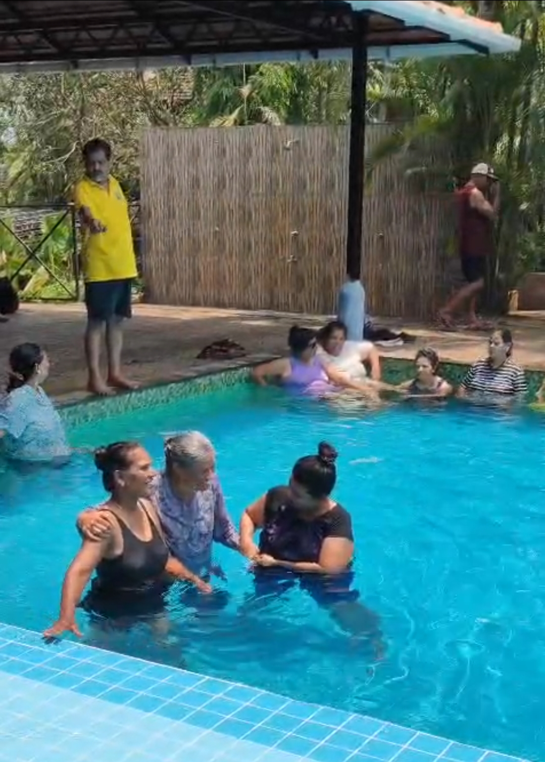 OUTING WITH SENIOR CITIZENS