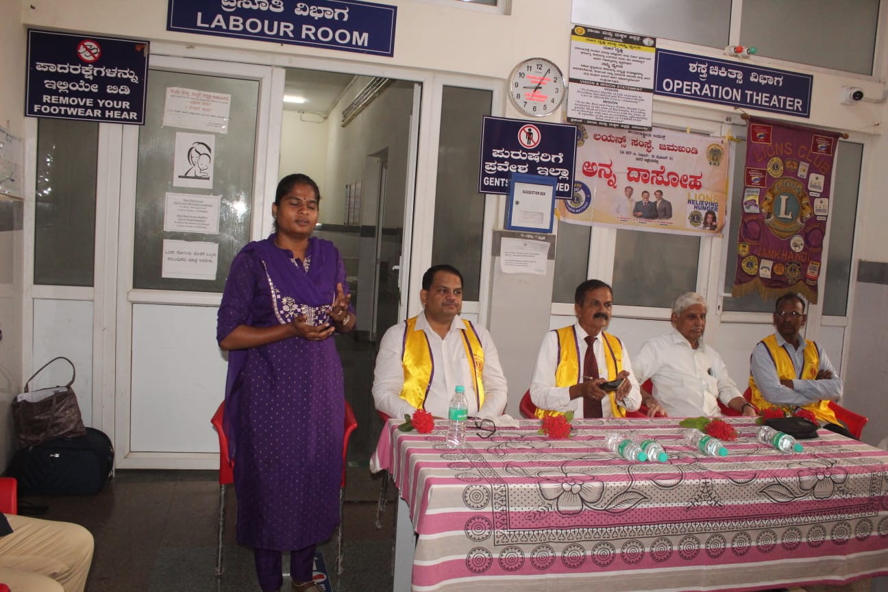 Lions Club of Jamkhandi Hosts Highly Successful Talk on "Mental Health & Well-Being"