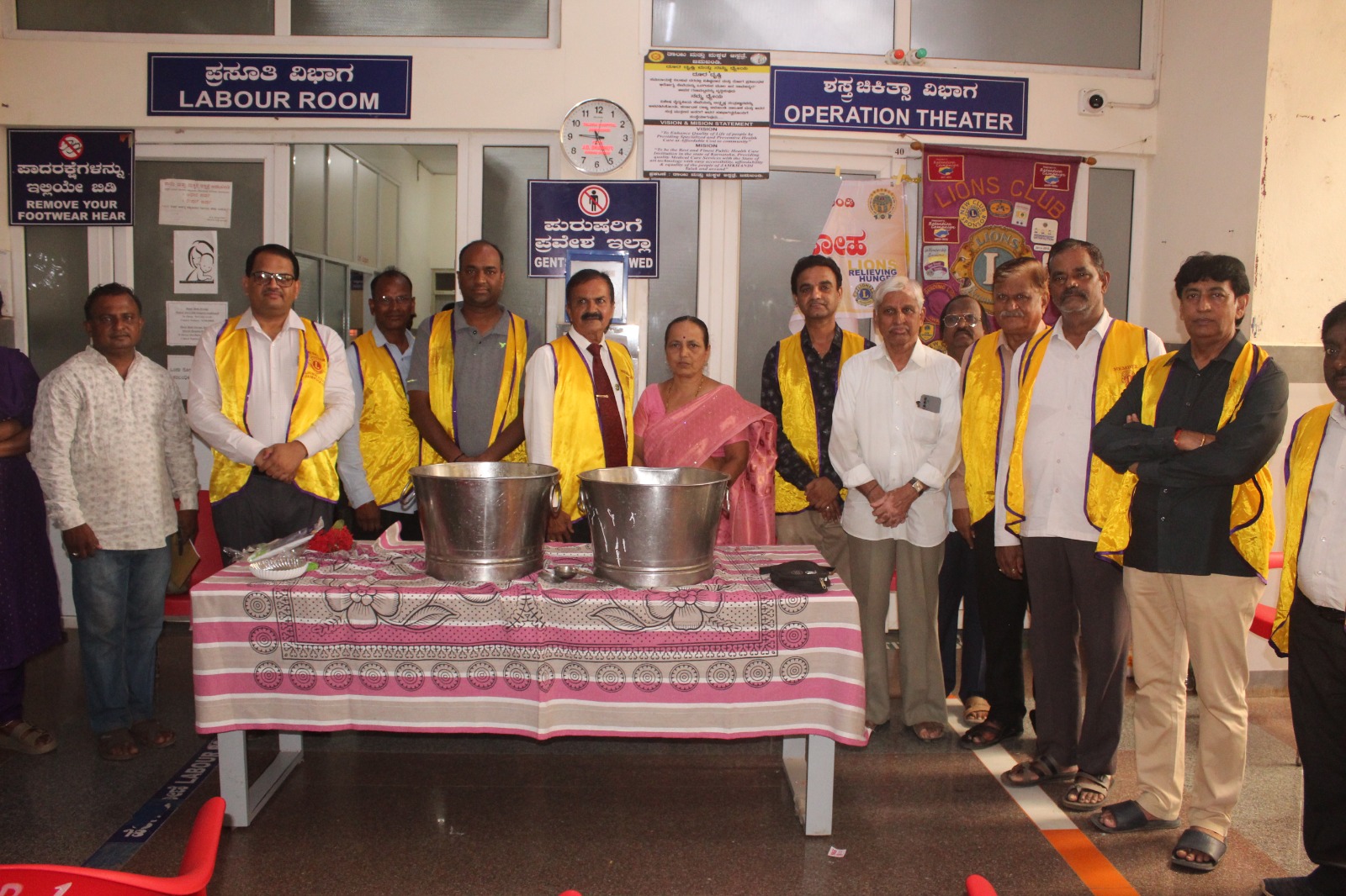 "Anna Dasoha" (Hunger Relief Project) Successfully Organized by Lions Club, Jamkhandi