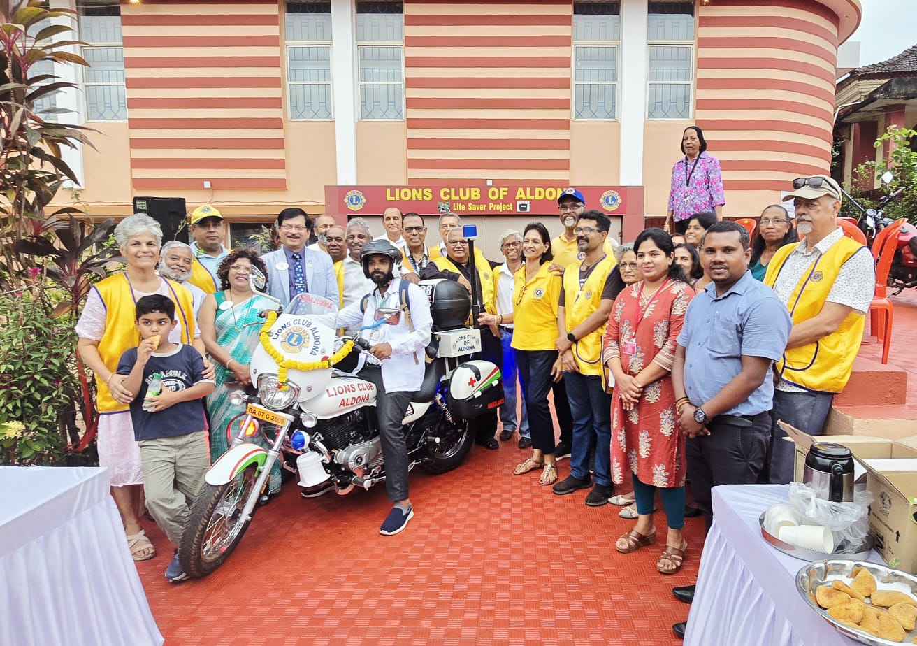 INAUGERATION LIFE SAVER PROJECT MOTOR BIKE AMBULANCE