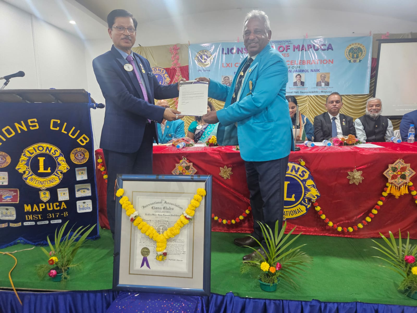 MILESTONE CHEVROPN AWARD  FOR 10 YEARS SERVICE RECOGNITION