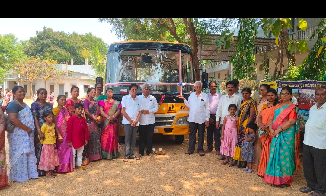 Purchased new Bus for Lions School