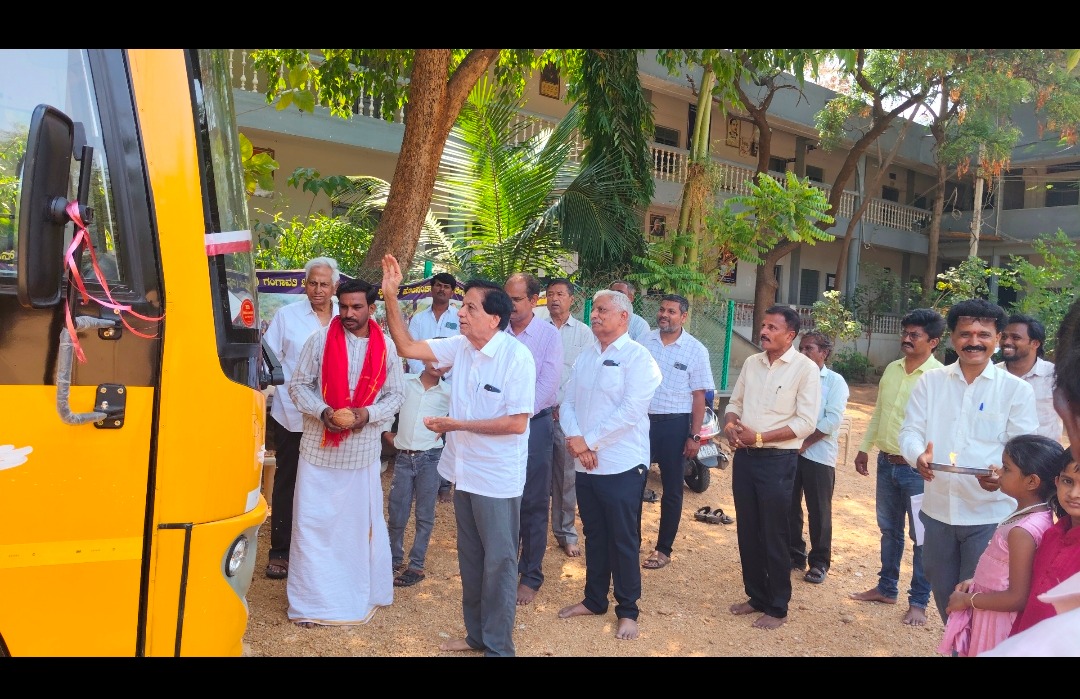 Purchased new Bus for Lions School