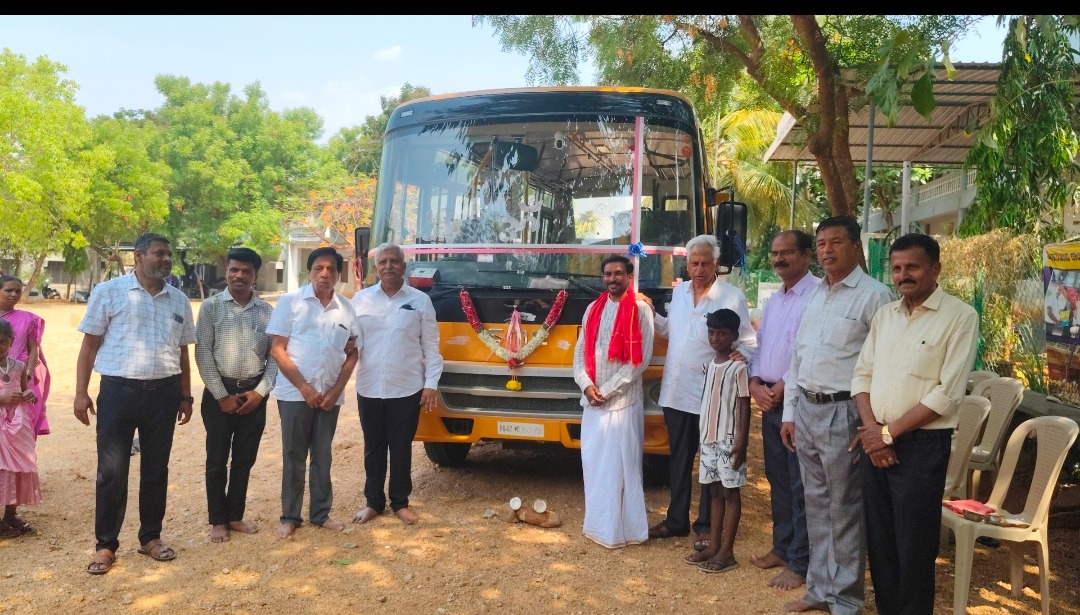 Purchased new Bus for Lions School