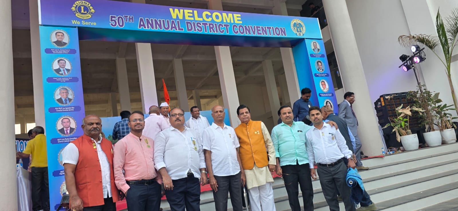 ATTENDED DISTRICT ANNUAL CONVENTION. 