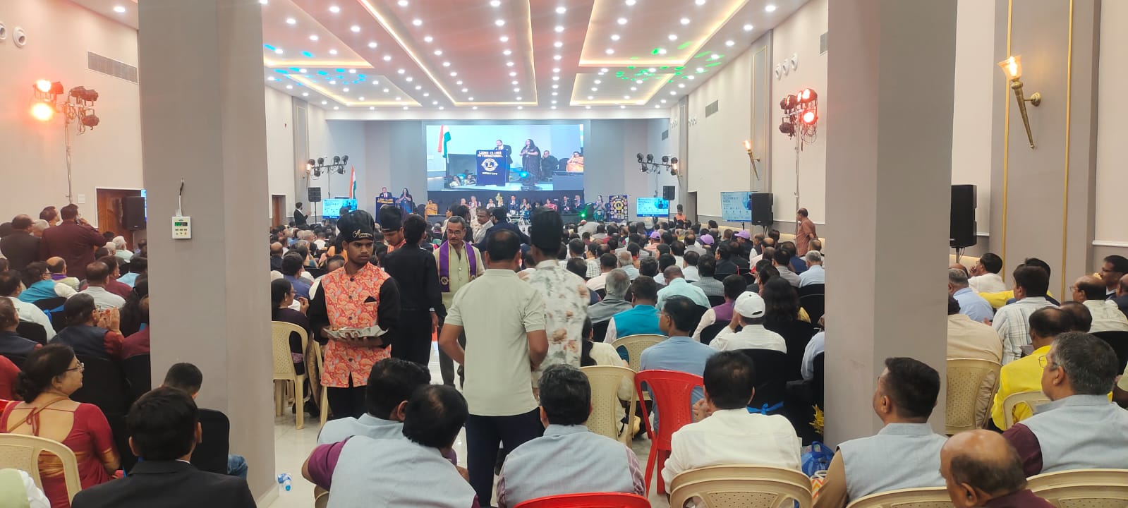 BANNER PRESENTATION ON THE OCCATION OF DISTRICT ANNUAL CONVENTION.