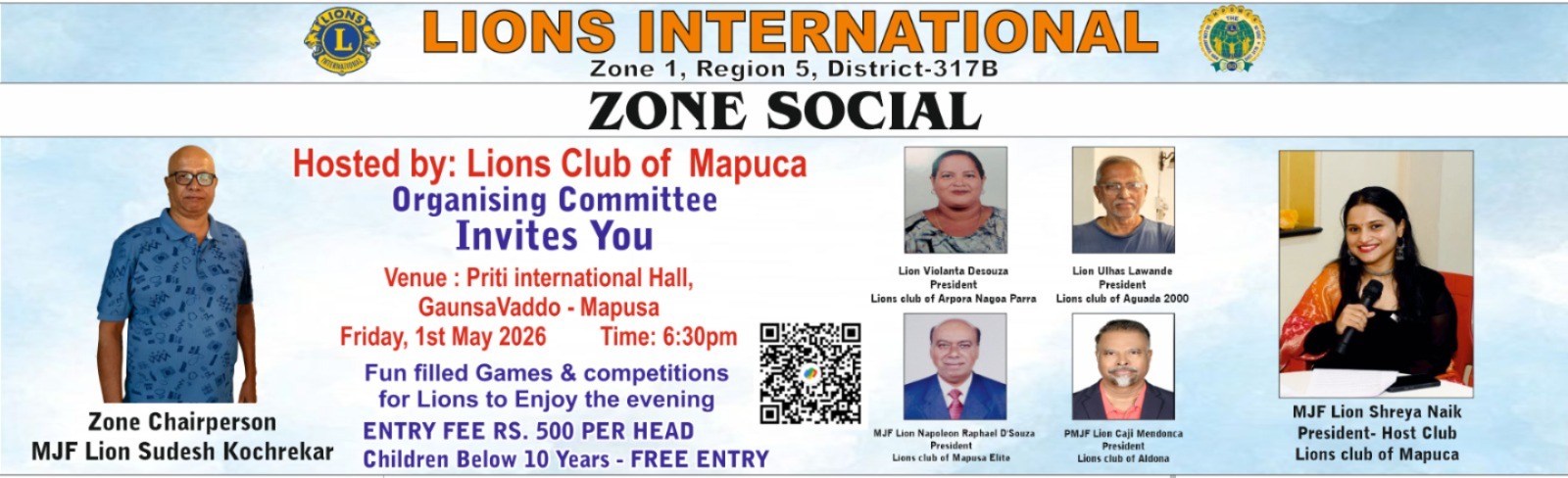 ZOne SOcial of Zone 1 Region 5