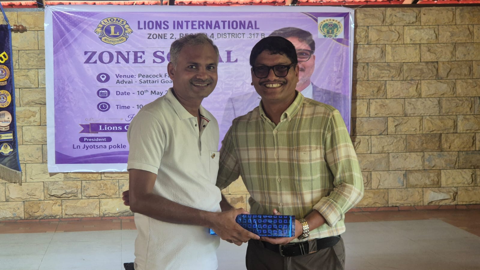 RC and ZC felicitated during Zone Social 