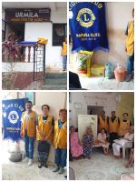 Provided Lunch for 35 inmates and staff at Urmila home for aged, Moria 