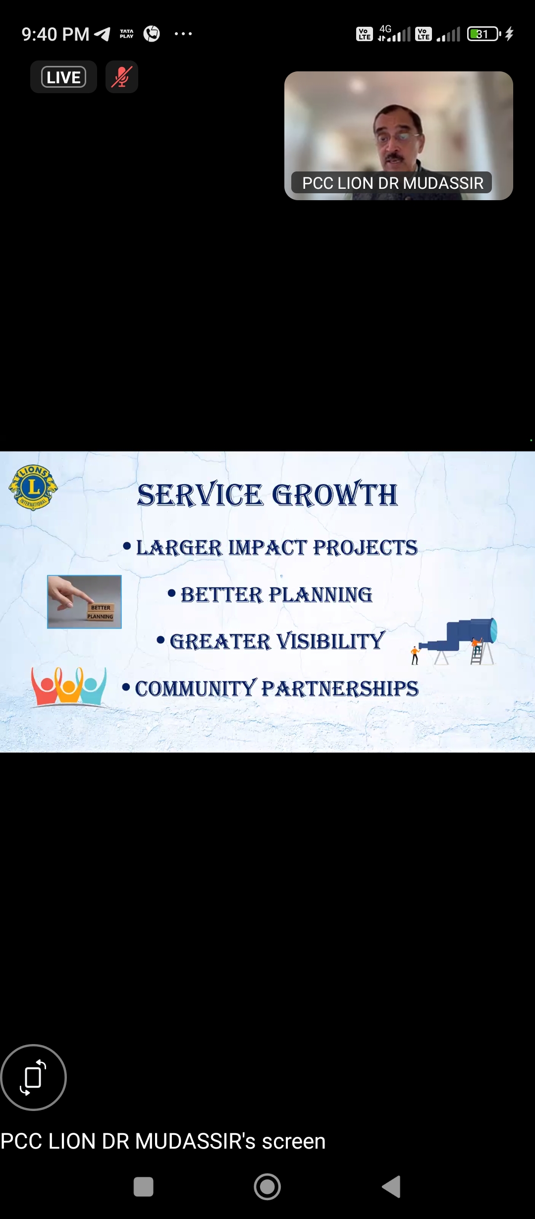 Skill Up 69 Grow We Must or, We Perish by LCIP Trainer Dr Khwaja Mudasir