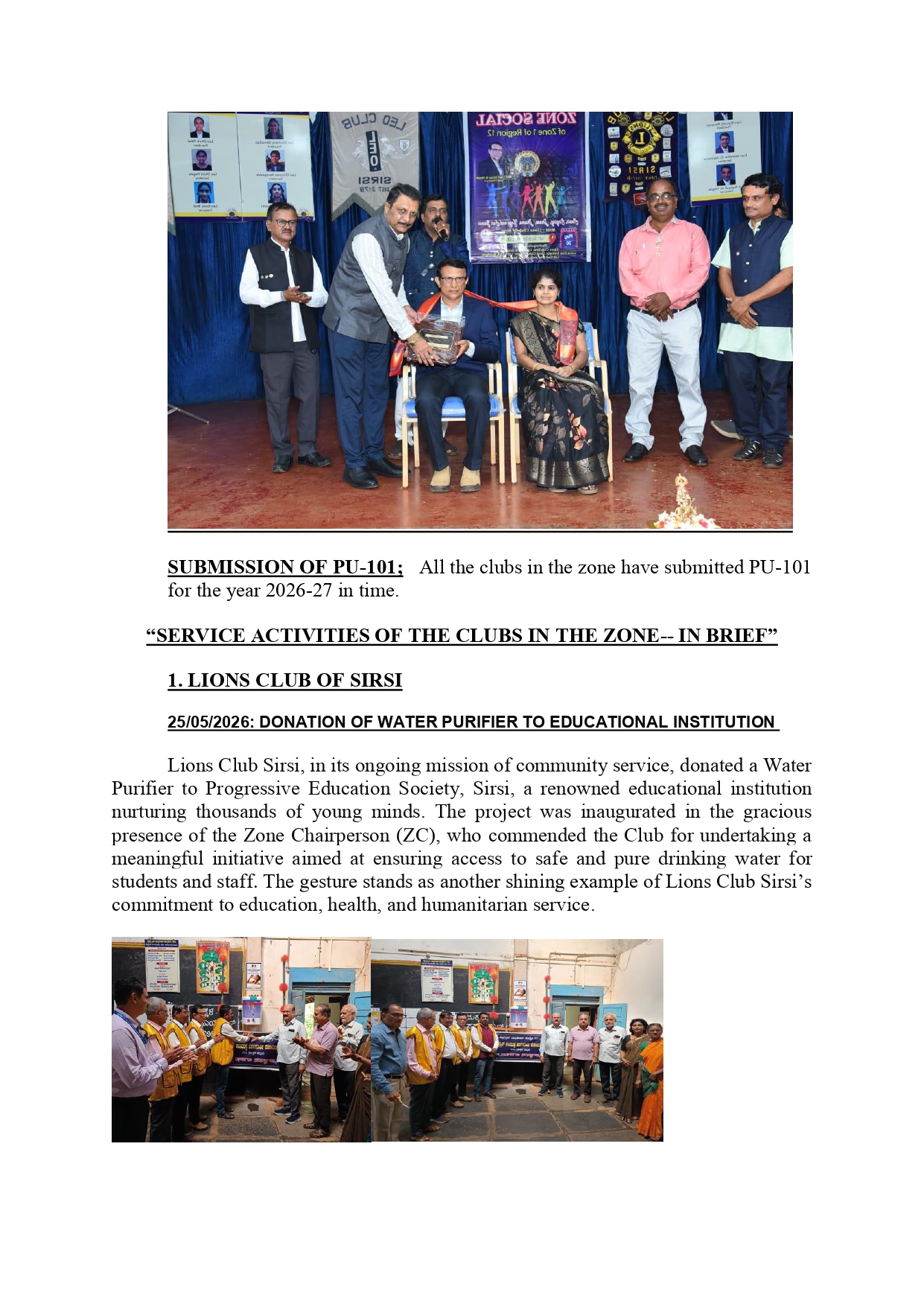ZC REPORT FOR MAY 2026