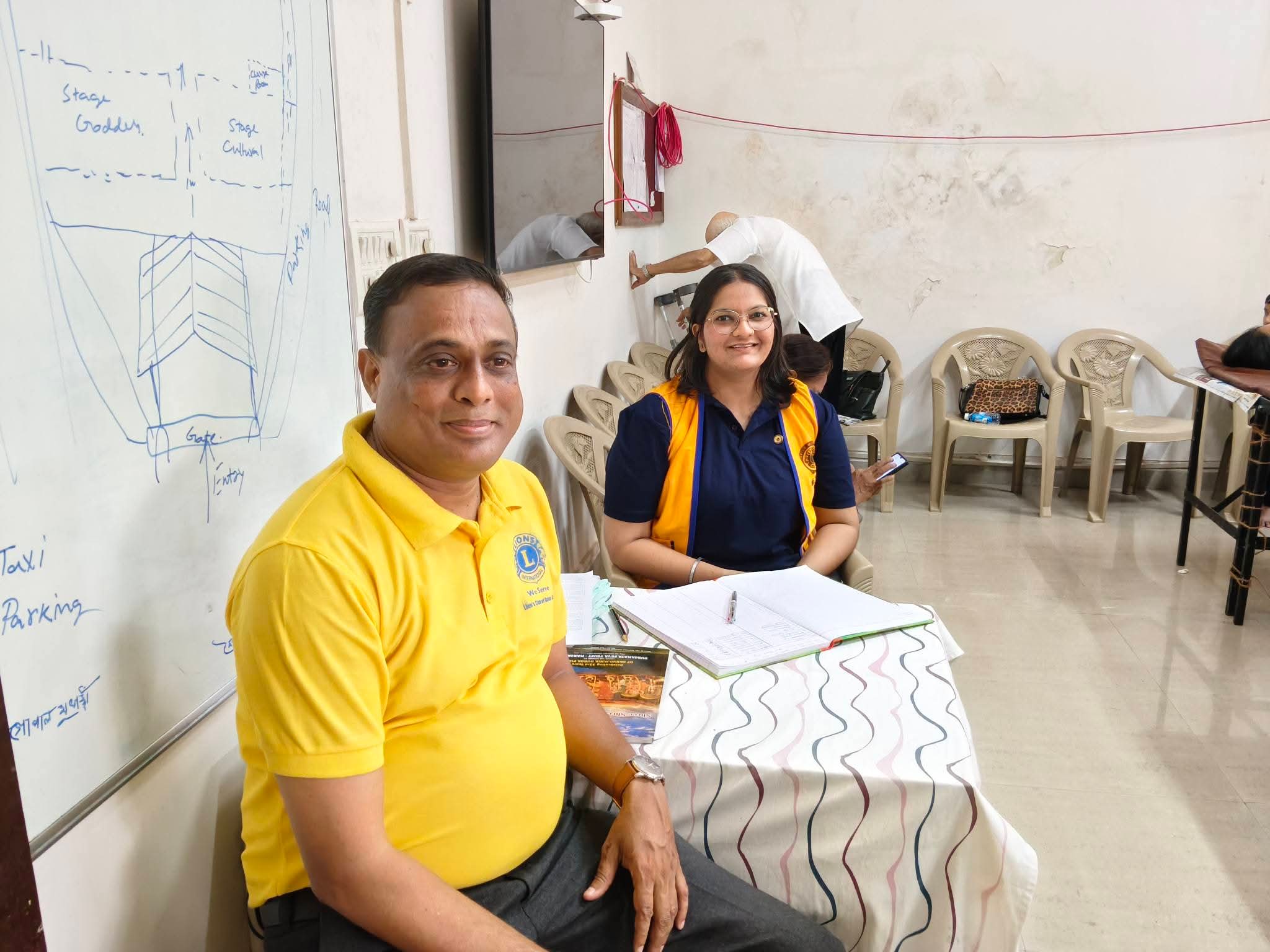 Visited and Attended Blood Donation Camp by Lions Club Saheli. Durga Mata Seva Trust and  Lions Club Majorda- Cansaulim - Velsao at Arlem Margao.