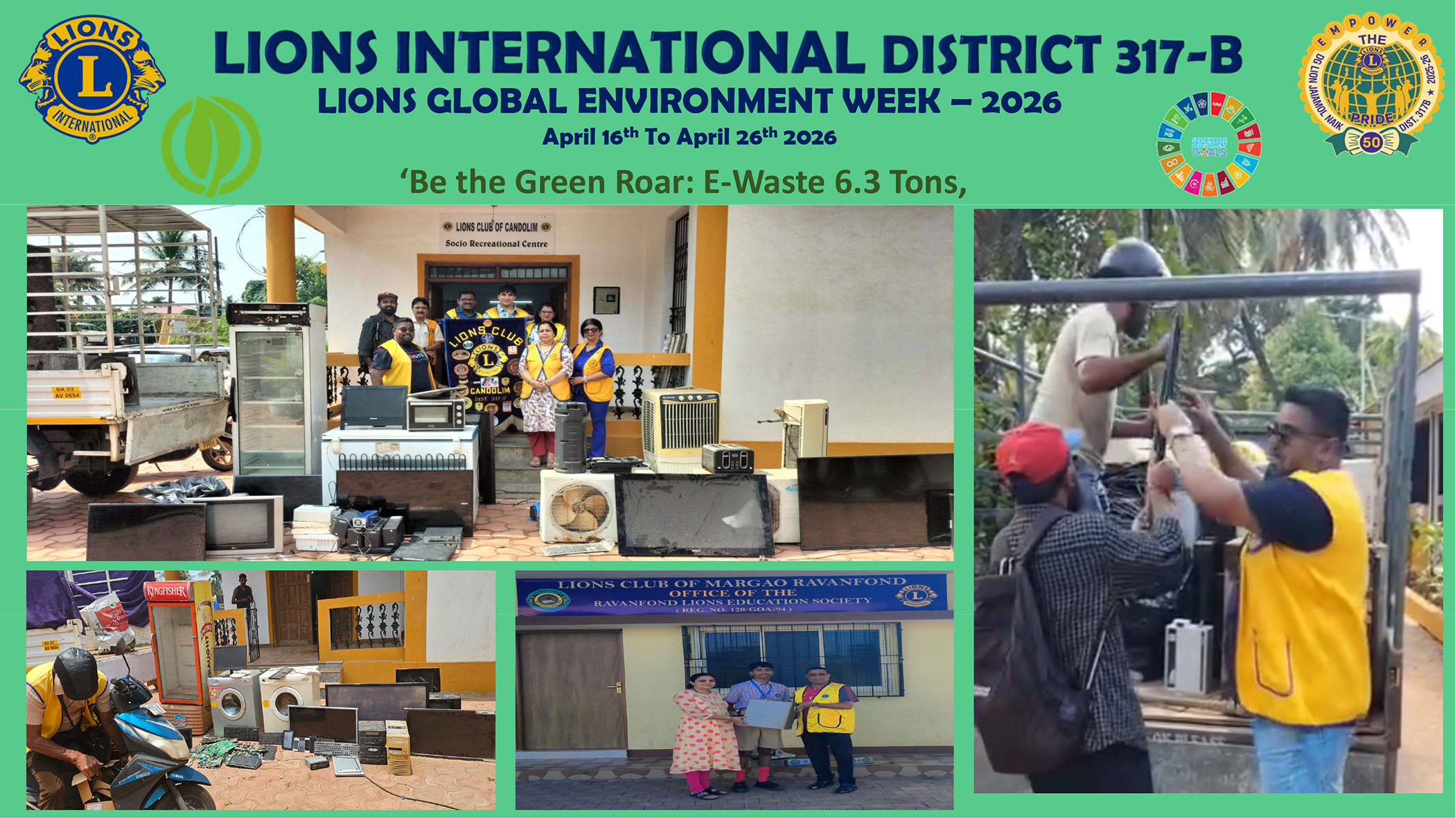 MCC Meeting 1st Project Submitted Slides along with UNSDG on E-Waste During Environment Week to DG for PPT Presentation at 4th Multiple Council Meeting held on 21st May 2026 at Yashwantpura