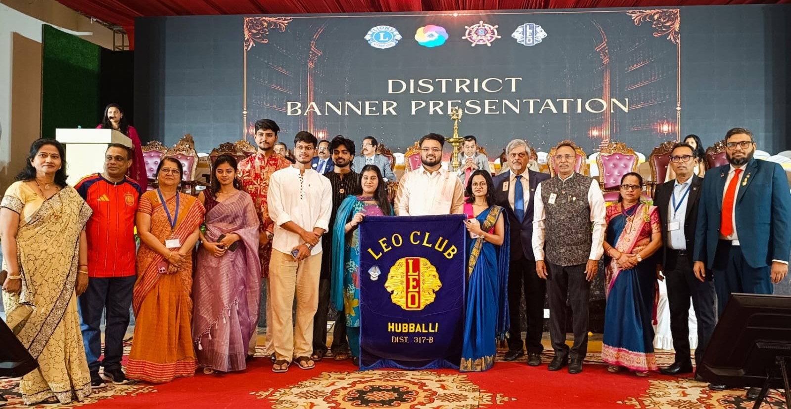 Attended The Multiple LEO Convenion held at RG Royals Bangalore