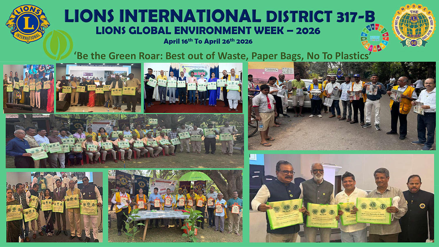 MCC Meeting 2nd Project Submitted Slides along withWWW Environment Week For MCC During Environment Week to DG for PPT Presentation at 4th Multiple Council Meeting held on 21st May 2026 at Yashwantpura