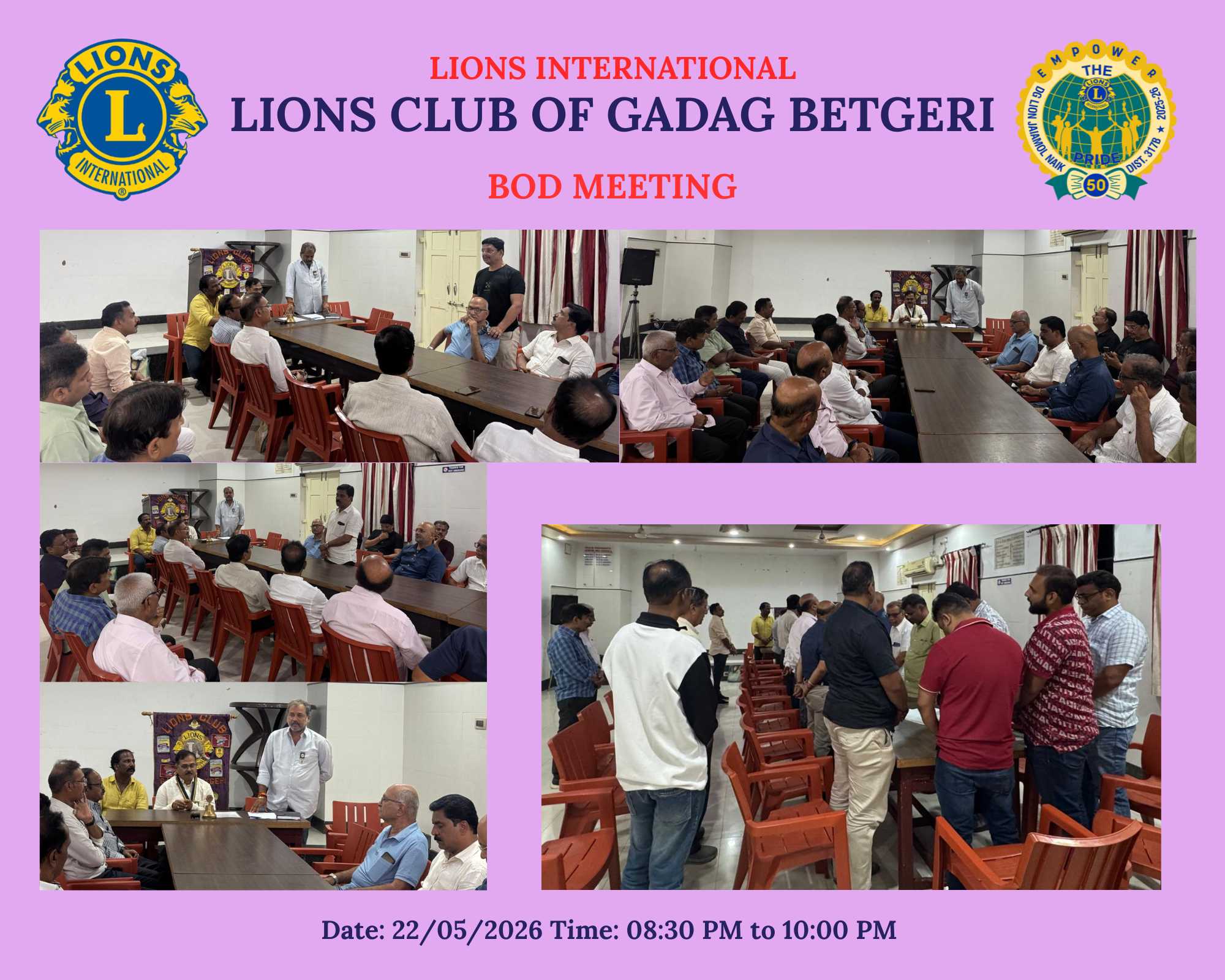 BOD Meeting