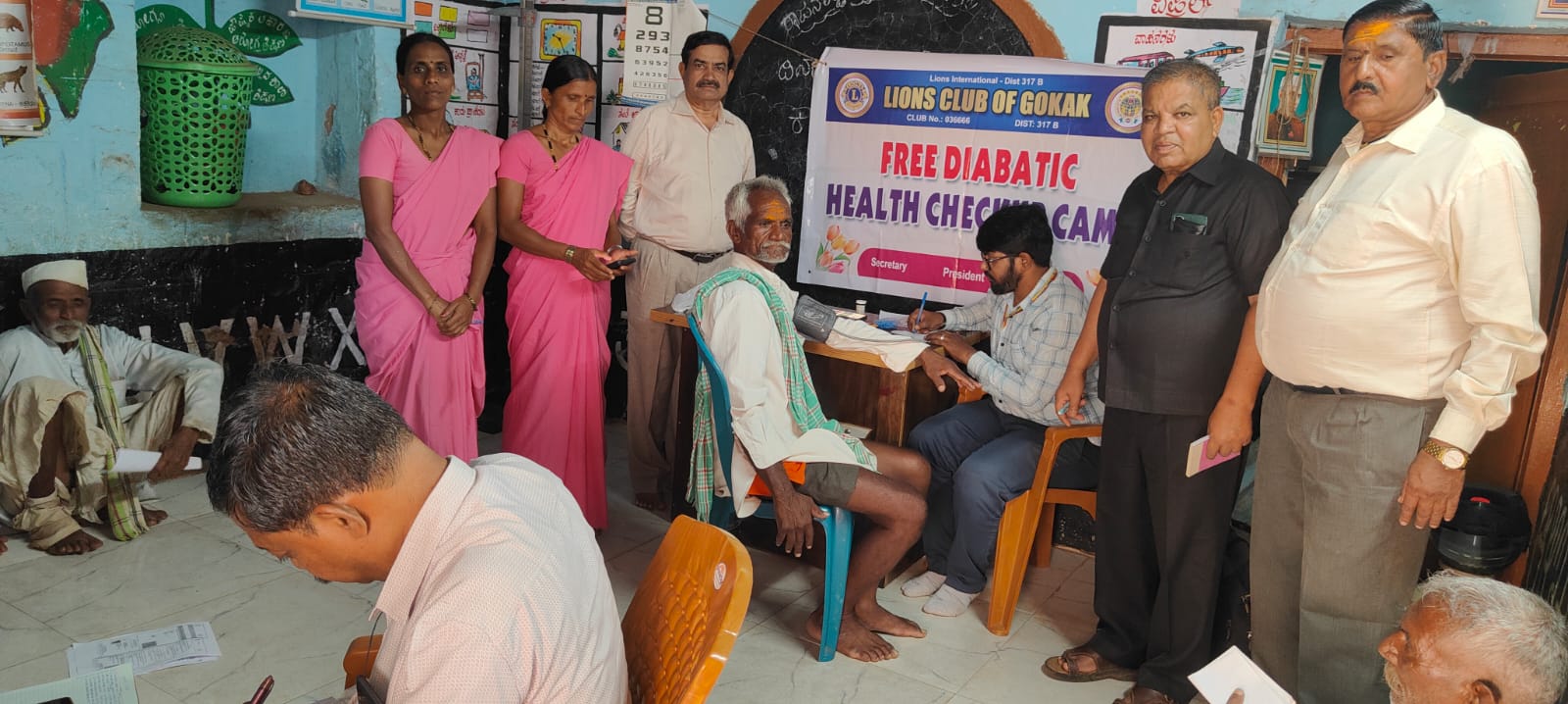 DIABETIC AND HEALTH CHECK UP CAMP
