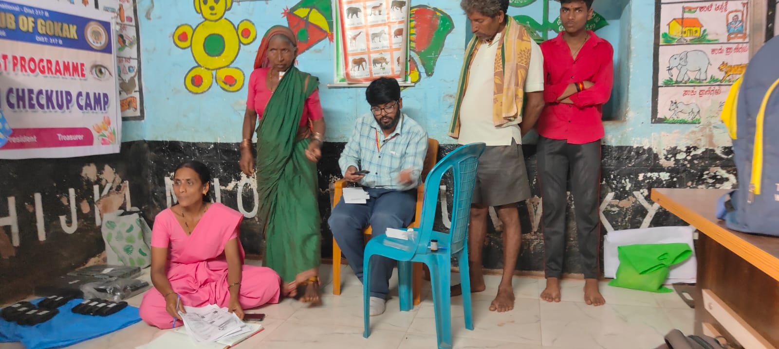 DIABETIC AND HEALTH CHECK UP CAMP