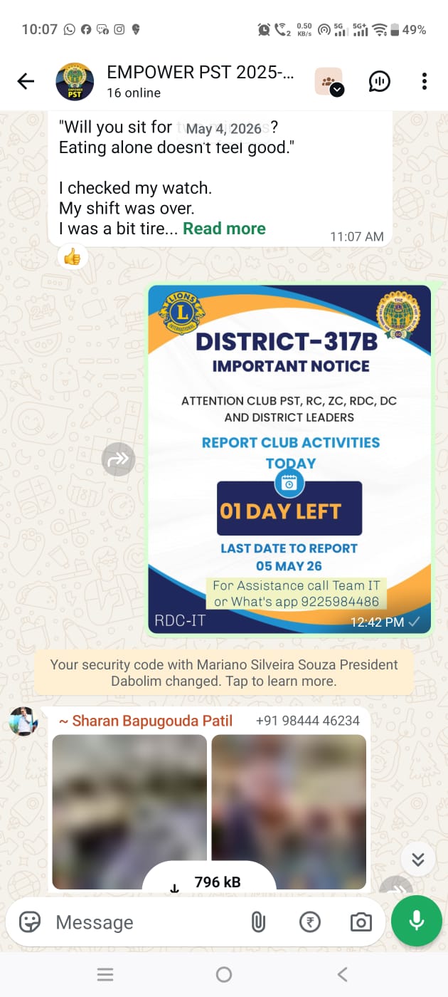 SENDING ALERT MESSAGE THROUGH FLYER ON LAST 02 DAYS REMAINING FOR ACTIVITY REPORTING