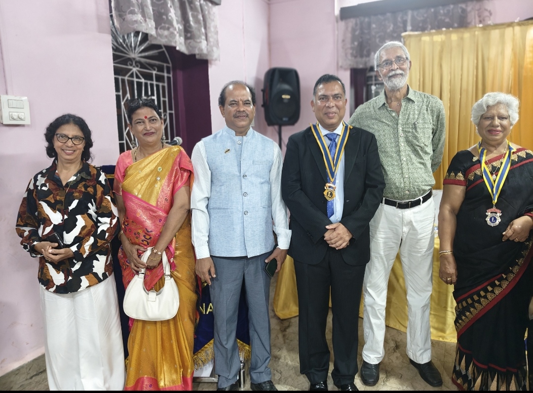 Attended the Installation of Lions Club of Aldona.