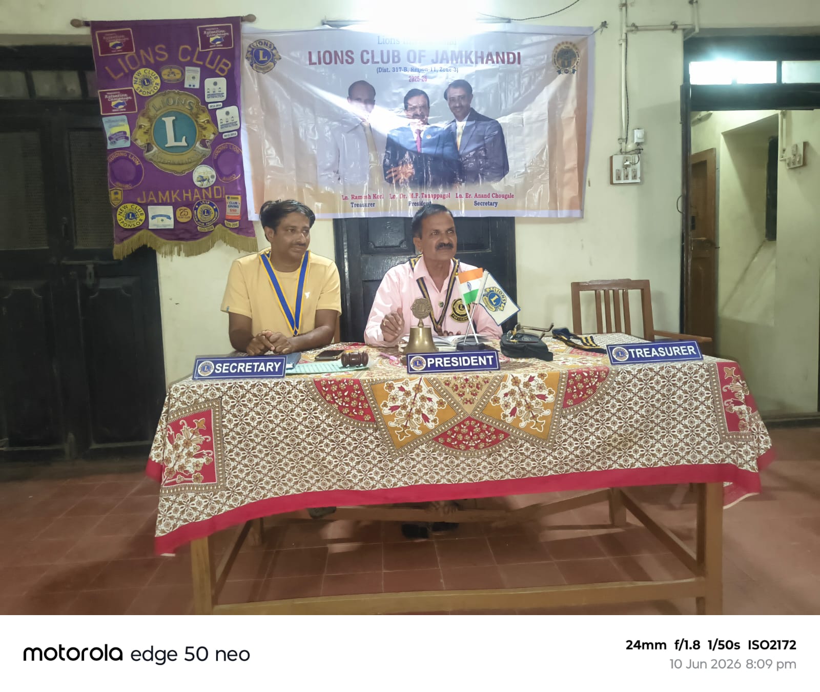 General Body Meeting for the month of June 26 on 10-06-2026 (1st))