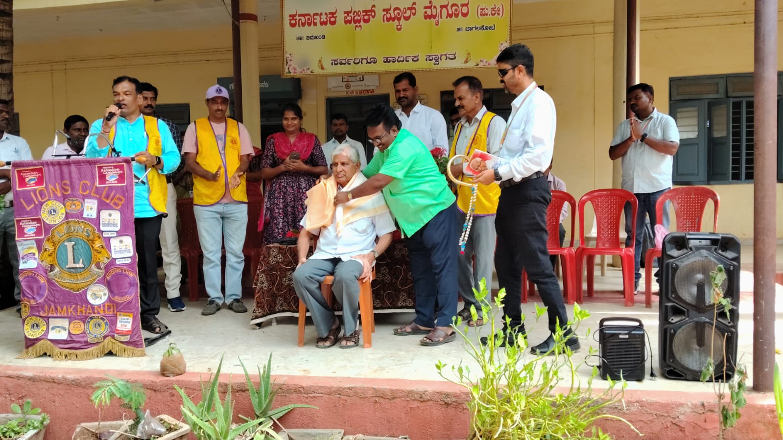 Childhood Cancer Awareness Talk in Maigur Shool