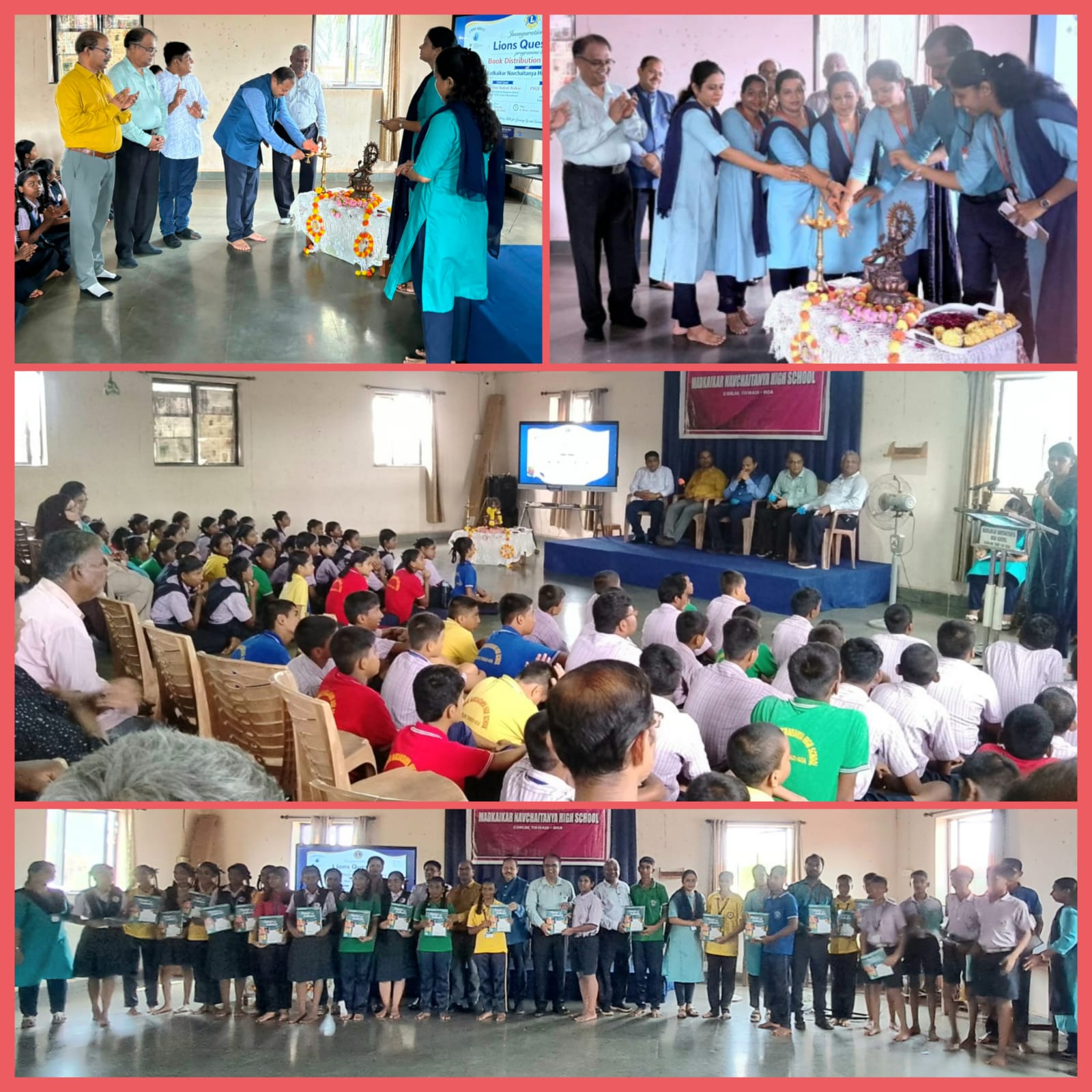 "LIONS QUEST SFA. " MADKAIKAR NAVCHAITANYA HIGH SCHOOL,CORLIM