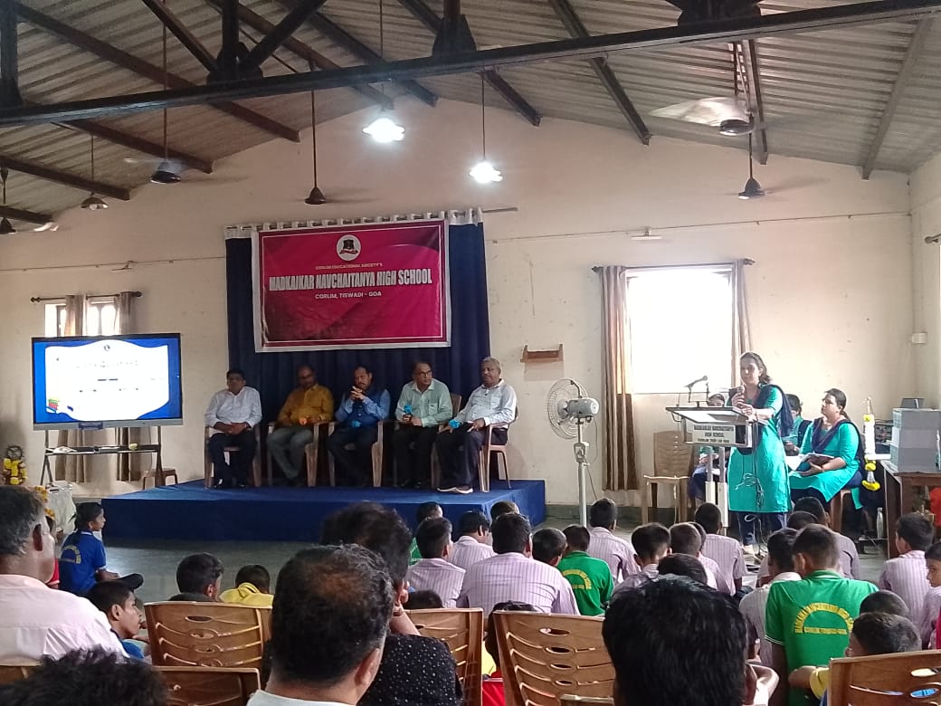 "LIONS QUEST SFA. " MADKAIKAR NAVCHAITANYA HIGH SCHOOL,CORLIM