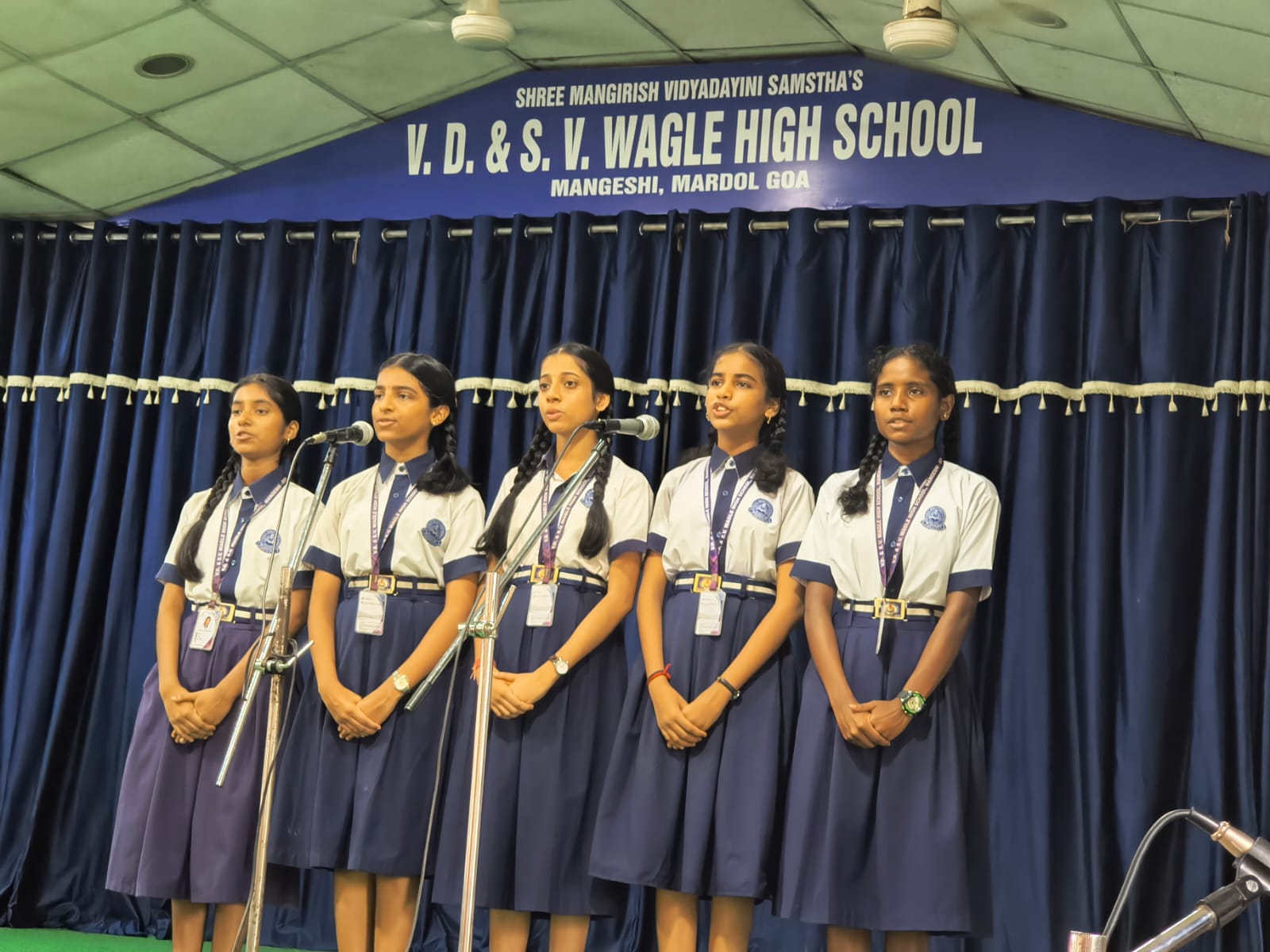 LIONS QUEST INAUGERATION AT "V.D.& S.V WAGLE HIGH SCHOOL, MANGUESHI-MARDOL, GOA