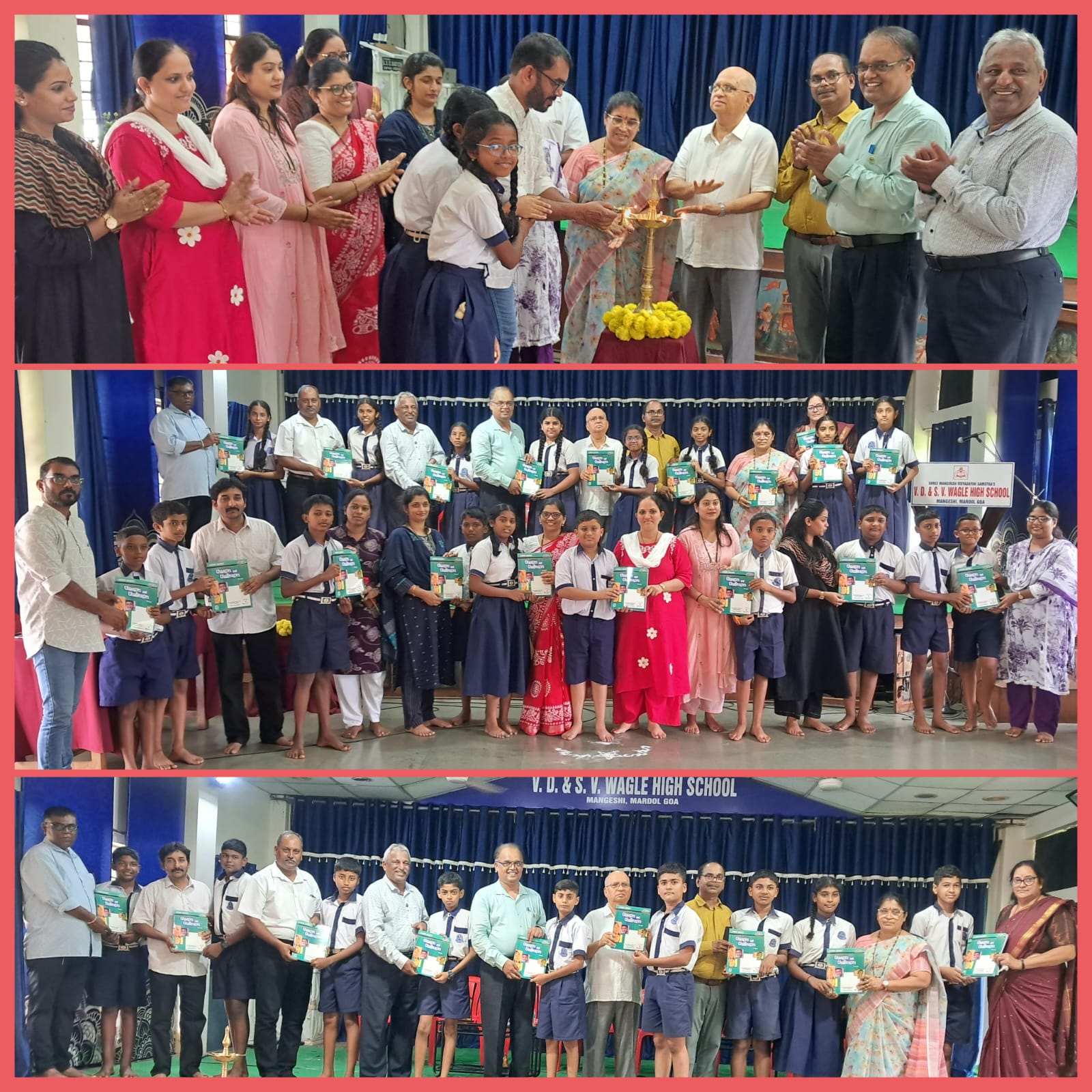 LIONS QUEST INAUGERATION AT "V.D.& S.V WAGLE HIGH SCHOOL, MANGUESHI-MARDOL, GOA