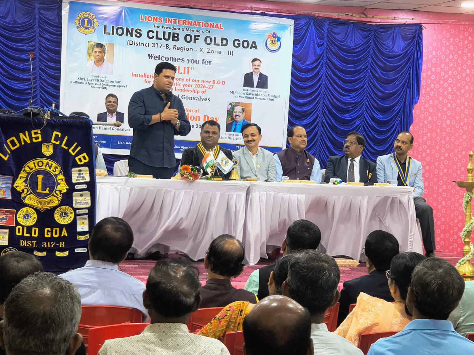 BOD INSTALLATION OF LIONS CLUB OF OLD GOA