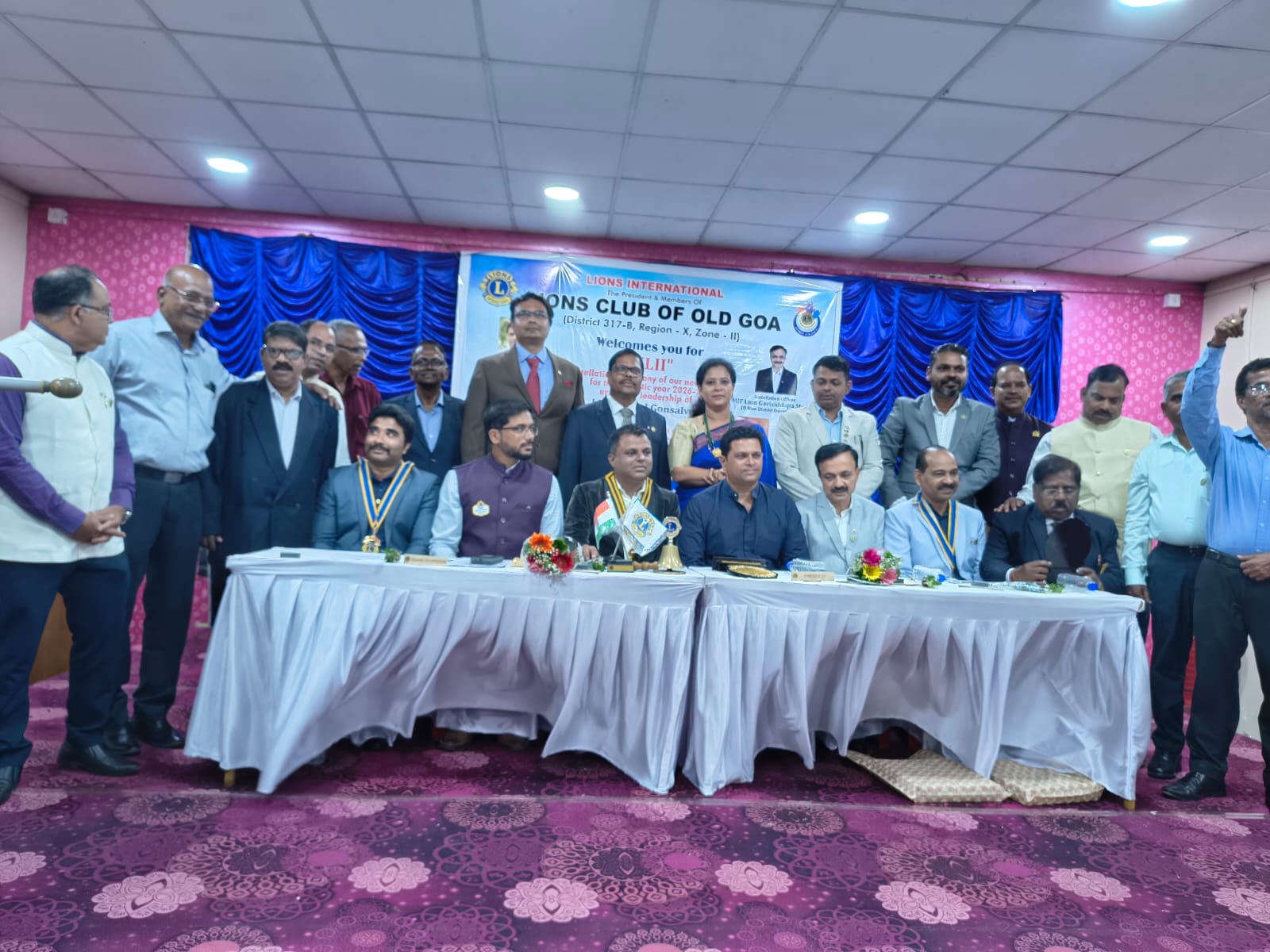 BOD INSTALLATION OF LIONS CLUB OF OLD GOA