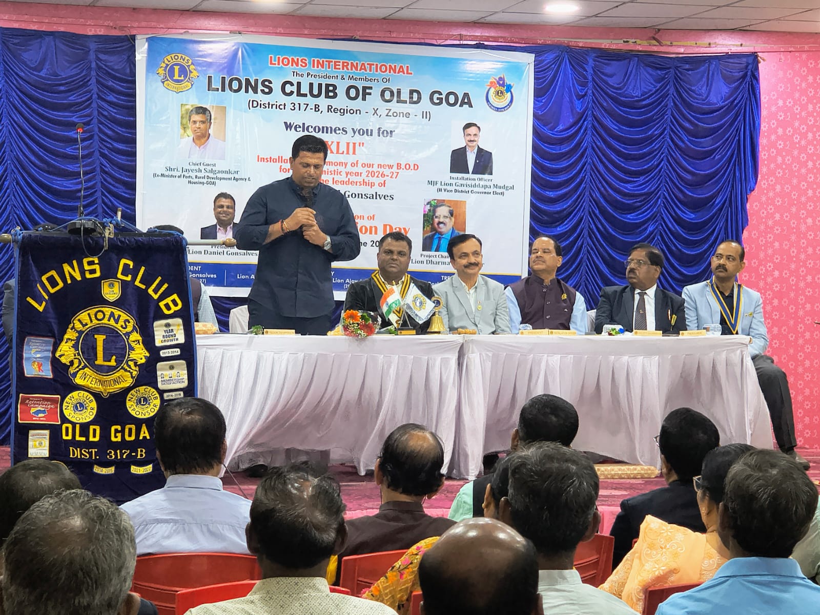 BOD INSTALLATION OF LIONS CLUB OF OLD GOA
