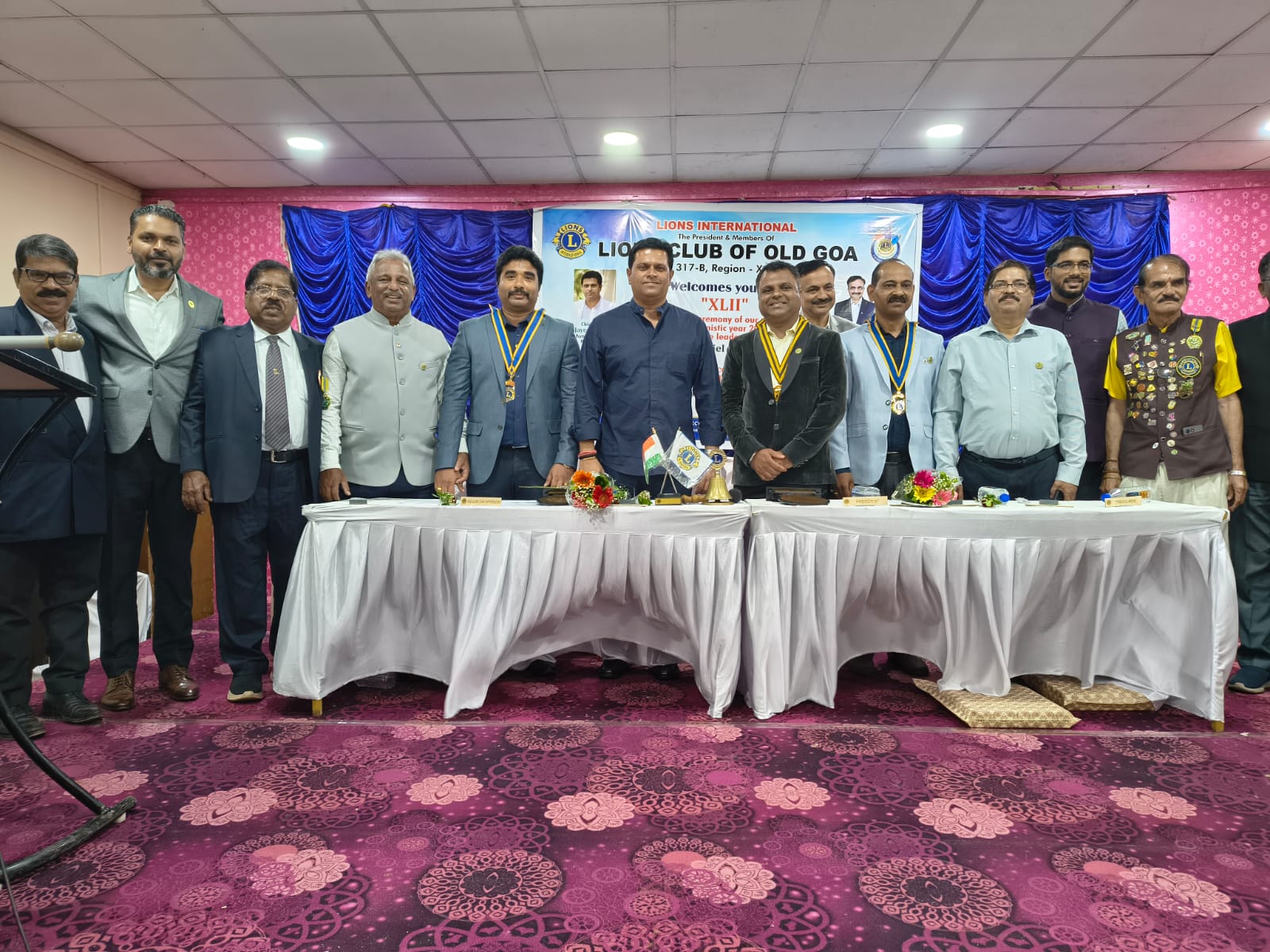 BOD INSTALLATION OF LIONS CLUB OF OLD GOA