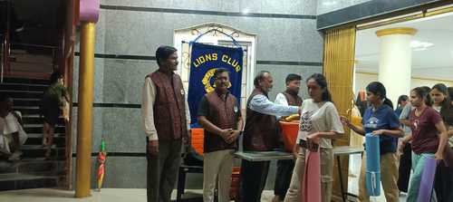 Banaana and nannari juice distributed to all  participants