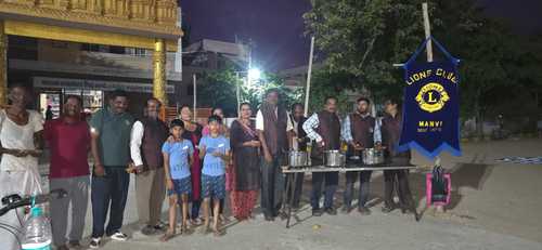Yoga Programme-Distribution of Food