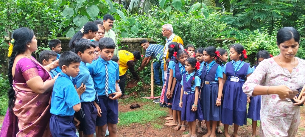 CELEBRATED ENVIRONMENTAL DAY AT GOVT SCHOOL.